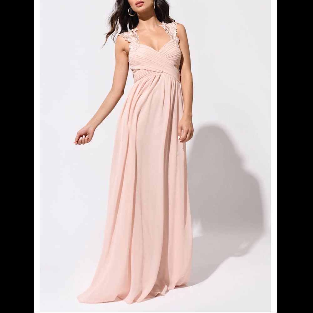 NWT TOBI blush maxi